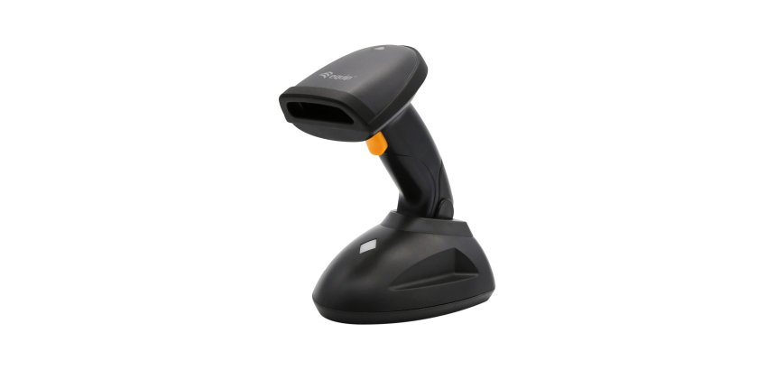 Equip Wireless 2D Barcode Scanner, Long Distance, with Stand
