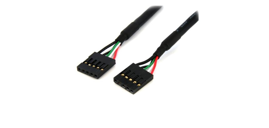 StarTech.com Câble adaptateur interne de carte mère 60 cm 5 broches USB IDC F/F