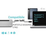 i-tec USB-C Metal Ergonomic 3x 4K Display Docking Station with Power Delivery 100 W + Universal Charger 100 W