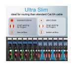 Equip Cat.6A U/UTP Slim Patch Cable, 1.5m, Grey