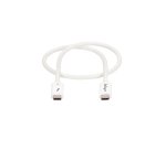 StarTech.com Cable Thunderbolt 3 Pasivo 50cm - 40Gbps - PD 100W - Vídeo 4K/5K - Cable Thunderbolt - Certificado Thunderbolt - Compatible USB4 / Modo Alt DP - Thunderbolt 4 - USB 3.2 - USB-C - Blanco