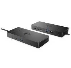 DELL WD19TBS-180W Bedraad USB 3.2 Gen 2 (3.1 Gen 2) Type-C Zwart
