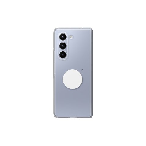 Coque et étui téléphone mobile Samsung Coque transparente avec support amovible Z Fold 5