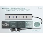 i-tec USB-C/USB-A Charging Metal HUB 7 port (3x USB-C, 4x USB-A)