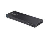 StarTech.com Splitter HDMI 4 Ports - Répartiteur HDMI 4K 60Hz avec Scaler Intégré - Répartiteur HDMI 1 Entrée 4 Sorties - Splitter HDMI 1080p PC - Port Optique 3.5mm