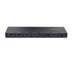 StarTech.com Splitter HDMI 4 Ports - Répartiteur HDMI 4K 60Hz avec Scaler Intégré - Répartiteur HDMI 1 Entrée 4 Sorties - Splitter HDMI 1080p PC - Port Optique 3.5mm