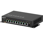 NETGEAR GSM4210PD-100EUS commutateur réseau Géré L2/L3 Gigabit Ethernet (10/100/1000) Connexion Ethernet, supportant l'alimentation via ce port (PoE) Noir