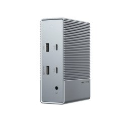 Targus HDG215-EUZ hub de interfaz USB 3.2 Gen 2 (3.1 Gen 2) Type-C Plata