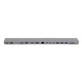 Targus HyperDrive 4K 2 x USB 3.2 Gen 2 (3.1 Gen 2) Type-C Argent