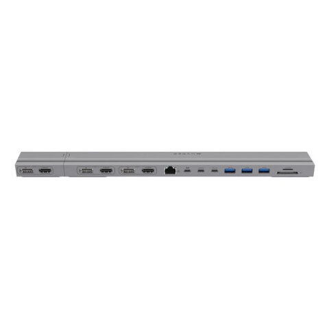 Targus HyperDrive 4K 2 x USB 3.2 Gen 2 (3.1 Gen 2) Type-C Zilver