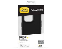 OtterBox Defender XT Coque pour iPhone 14 Pro avec MagSafe, Antichoc, anti-chute, robuste, supporte 5 x plus de chutes que la norme militaire, Noir