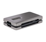 StarTech.com USB-C Multiport-Adapter - USB-C Dockingstation mit USB-C Videoausgang DP Alt Mode/4K HDMI 2.0/VGA - USB-C Hub/Dock mit Doppelbildschirm - Mini Dockingstation für Laptop, 100W PD Pass-Through