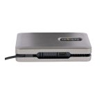 StarTech.com USB-C Multiport-Adapter - USB-C Dockingstation mit USB-C Videoausgang DP Alt Mode/4K HDMI 2.0/VGA - USB-C Hub/Dock mit Doppelbildschirm - Mini Dockingstation für Laptop, 100W PD Pass-Through