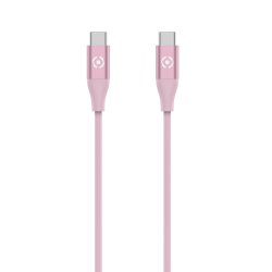 Celly USBCUSBCCOLPK USB cable 1.5 m USB C Pink