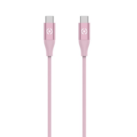 Celly USBCUSBCCOLPK USB cable 1.5 m USB C Pink