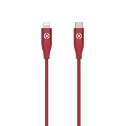 Celly USBCLIGHTCOLRD lightning cable 1.5 m Red