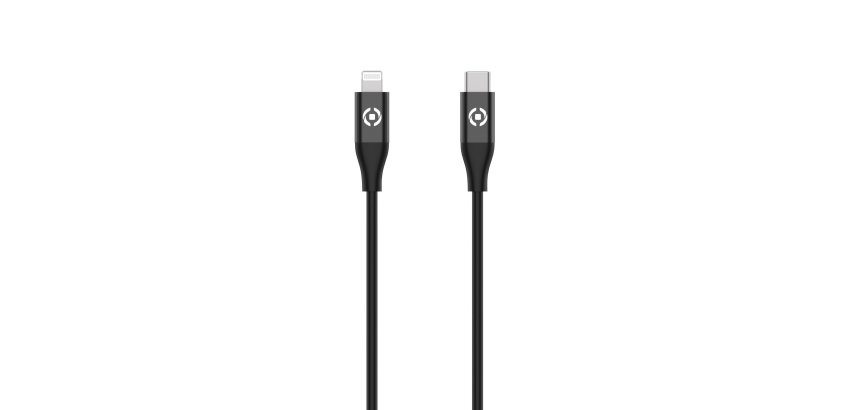 Celly USBCLIGHTCOLBK cavo Lightning 1,5 m Nero