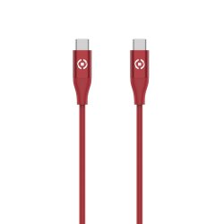 Celly USBCUSBCCOLRD USB cable 1.5 m USB C Red