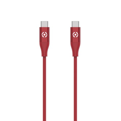 Celly USBCUSBCCOLRD USB cable 1.5 m USB C Red