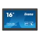 iiyama T1624MSC-B1 Écran d'affichage dynamique Écran plat interactif 39,6 cm (15.6") LCD 450 cd/m² Full HD Noir Écran tactile 24/7