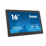 iiyama T1624MSC-B1 Écran d'affichage dynamique Écran plat interactif 39,6 cm (15.6") LCD 450 cd/m² Full HD Noir Écran tactile 24/7