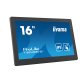 iiyama T1624MSC-B1 Écran d'affichage dynamique Écran plat interactif 39,6 cm (15.6") LCD 450 cd/m² Full HD Noir Écran tactile 24/7