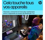 HP 350 Compact Multi-Device Bluetooth Keyboard clavier Maison AZERTY Belge Noir