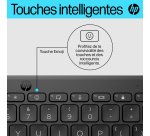 HP 350 Compact Multi-Device Bluetooth Keyboard clavier Maison AZERTY Belge Noir