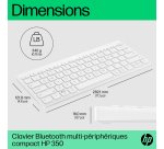 HP Clavier Bluetooth multi-périphériques compact 350