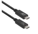 ACT Câble USB Type-C® USB4® 40 Gbit/s 240 W, certifié USB-IF 0,8 mètre