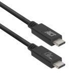 ACT USB 3.0 kabel, USB-C, USB-IF gecertificeerd, 1 meter