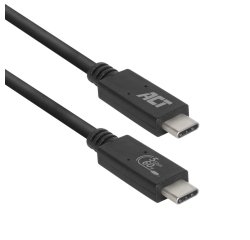 ACT AC7401 câble USB USB 3.2 Gen 1 (3.1 Gen 1) 1 m USB C Noir