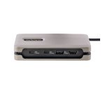 StarTech.com Adaptateur Multiport USB C - Station d'Accueil USB C, 4K 60Hz HDMI 2.0b, HDR, Hub USB 3.2 Gen 2 10Gbps - Mini Dock USB C 100W PD Pass-Through - Adaptateur Vidéo avec Câble de 30cm pour PC Portable