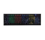 SureFire KingPin X2 clavier Gaming USB AZERTY Français Noir, Métallique