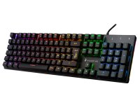SureFire KingPin M2 clavier Gaming USB AZERTY Français Noir, Métallique