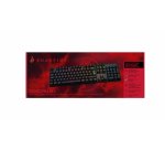 SureFire KingPin M2 clavier Gaming USB AZERTY Français Noir, Métallique