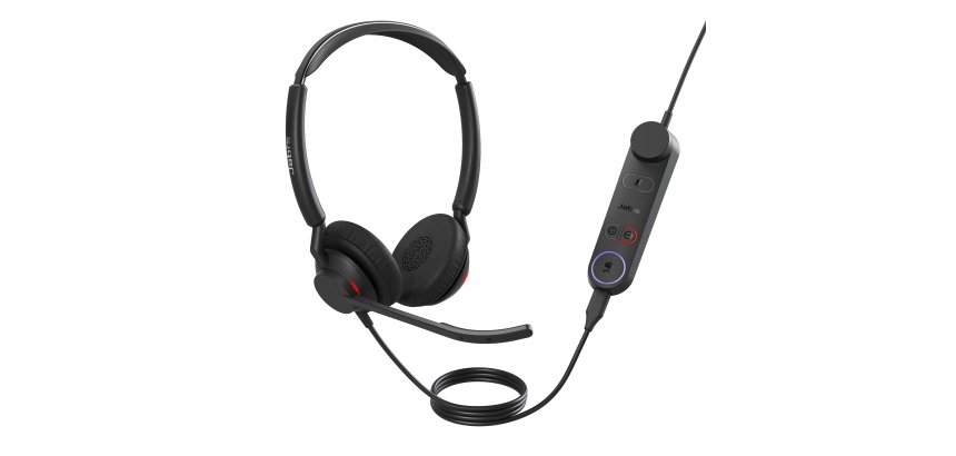 Jabra 5099-299-2159 Casque Avec fil Arceau Bureau/Centre d'appels USB Type-C / USB Type-A Noir