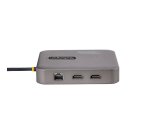 StarTech.com Docking Station USB C - USB Tipo C - HDMI Doble de 4K 60Hz compatible con MacBook Pro (M1/M2/M3/M4) y Windows - Hub Ladrón USB-A/USB-C de 10Gbps - PD de 100W - GbE - SD - Cable 56cm