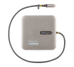 StarTech.com Docking Station USB C - USB Tipo C - HDMI Doble de 4K 60Hz compatible con MacBook Pro (M1/M2/M3/M4) y Windows - Hub Ladrón USB-A/USB-C de 10Gbps - PD de 100W - GbE - SD - Cable 56cm