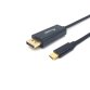 Equip Cable USB-C a DisplayPort, M/M, 2,0 m, 4K/60Hz