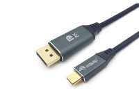 Equip Cavo da USB-C a DisplayPort Premium, M/M, 3,0 m, 8K/60Hz