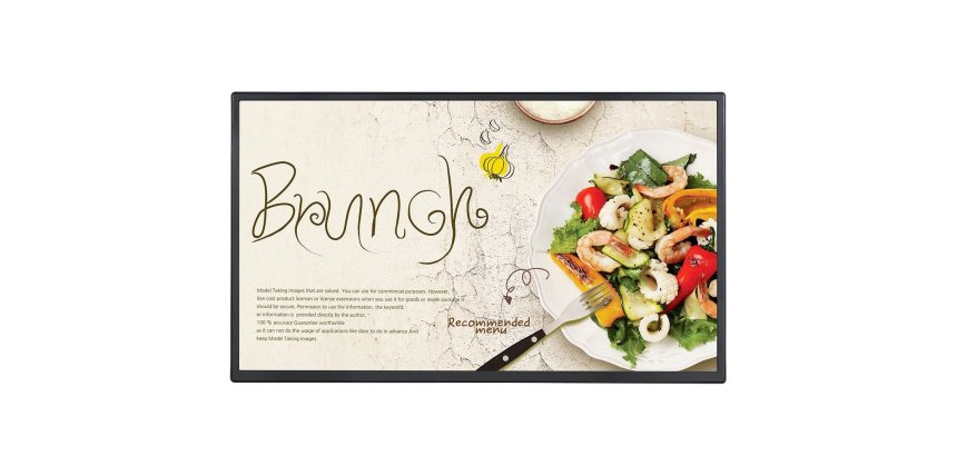 LG 32SM5DJ-B pantalla mural de vídeo LCD Interior