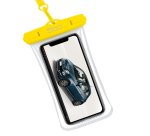 Celly SPROOFBAG500YL waterproof pouch Transparent, Yellow