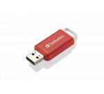 Verbatim DataBar lecteur USB flash 16 Go USB Type-A 2.0 Rouge