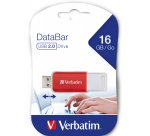 Verbatim DataBar lecteur USB flash 16 Go USB Type-A 2.0 Rouge