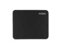Nilox Alfombrilla negra para ratón de