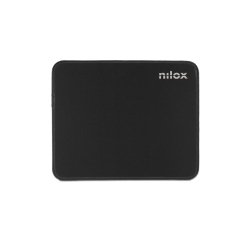 Nilox Alfombrilla negra para ratón de