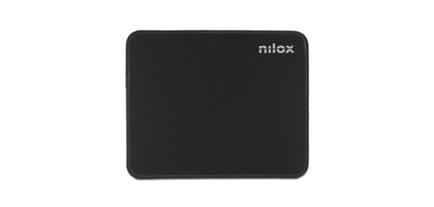 Nilox Alfombrilla negra para ratón de