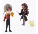 Wizarding World | Set Amicizia con personaggi Ron Weasley e Calì Patil | Bambole da 7.5cm | 2 accessori | Giocattoli per bambini dai 6 anni in su