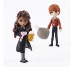 Wizarding World | Set Amicizia con personaggi Ron Weasley e Calì Patil | Bambole da 7.5cm | 2 accessori | Giocattoli per bambini dai 6 anni in su